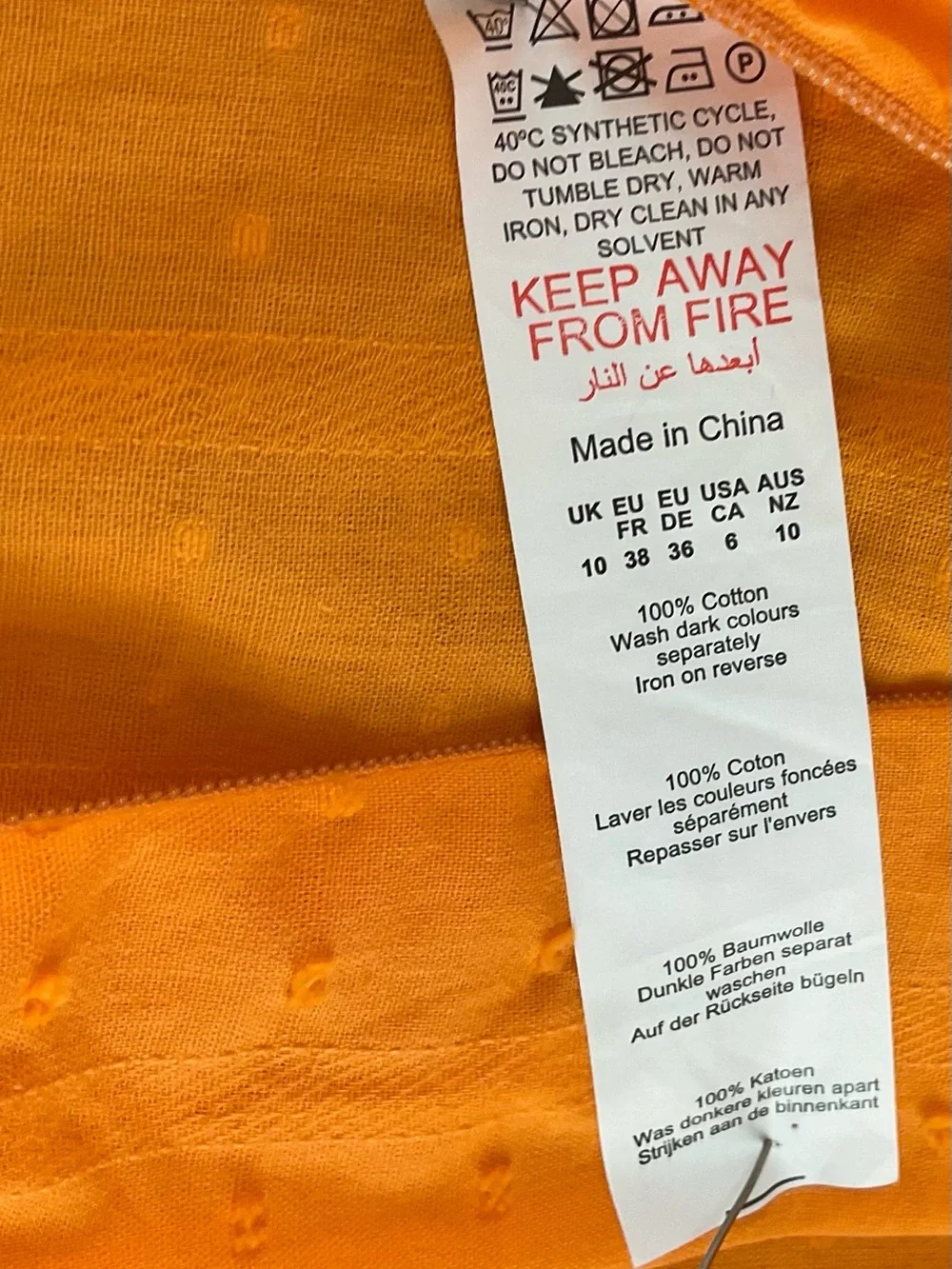 Nasty Gal Bright Orange Ruffle-Strap Wide-Leg Jumpsuit - Picture 13 of 14